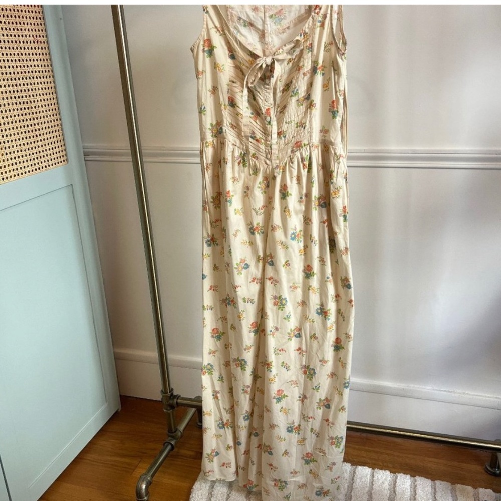 Doen Liberty Floral Peasant Dress Small